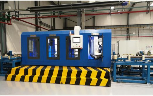 New Type 4 Heads 2M5015WA-4B Belt Grinding Polishing Machine For Steel Bars
