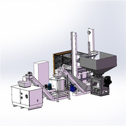 Kina Market Steel Chip brikettering maskine med god kvalitet